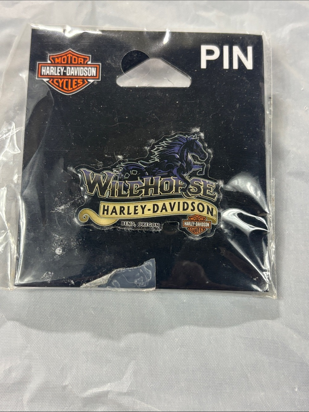 WILDHORSE HARLEY-DAVIDSON PIN